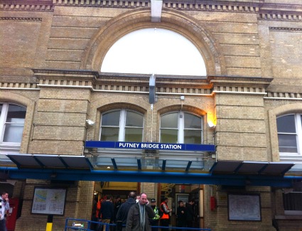 Parsons Green Tube Station, London